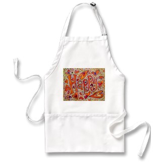 Happy Art Apron