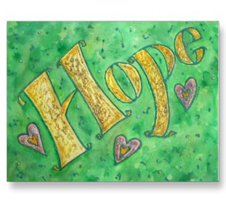Hope Art Postcard