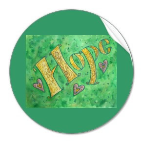 Hope Art Sticker