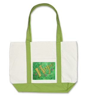 Hope Art Tote Bag