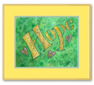 Hope Art Framed Poster Print