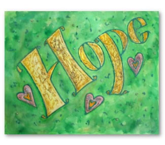 Hope Art Poster Print