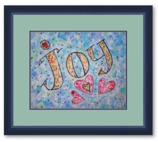 Word Word Art Framed Poster Print