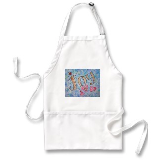 Joy Art Word Apron