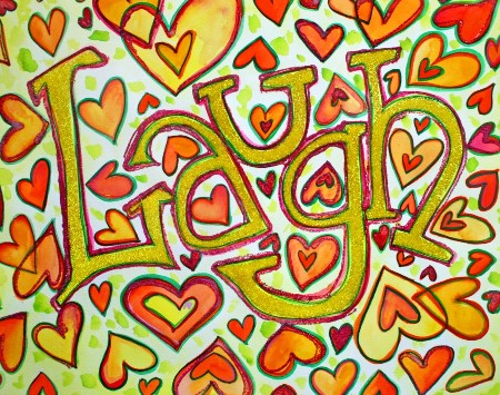 Laugh Art Glitter Version