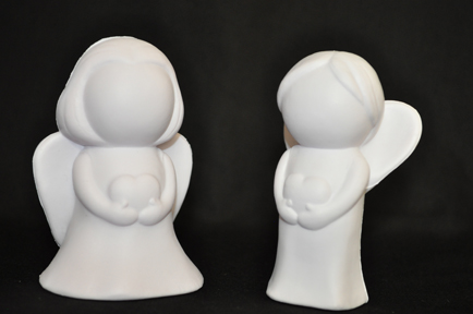 My Angel Foam Art Figurines (Front View)