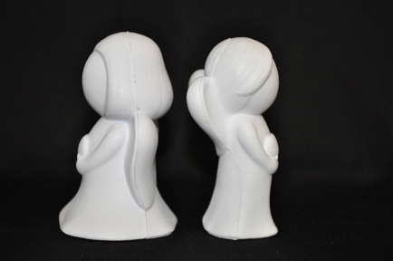 My Angel Foam Art Figurines (Side View)